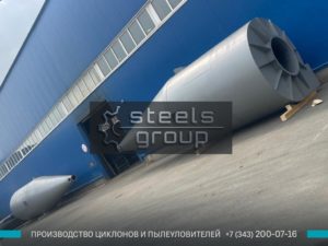 фото многогабаритного циклона в Котласе