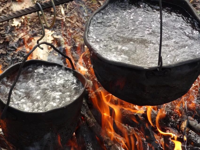 фото кипячения воды в Котласе