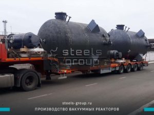фото сосуда под давлением, вакуумный реактор, емкость ВЭЭ в Котласе